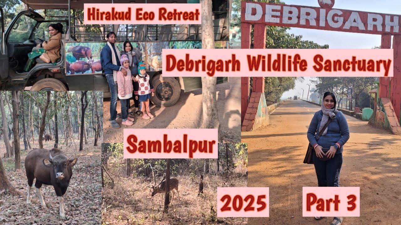 Debrigarh Wildlife Sanctuary from Hirakud Eco Retreat.. part 3..