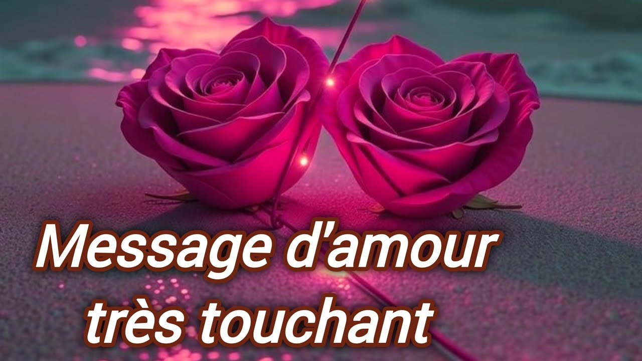 Ce message est pour la personne que tu aimes 💌 poème d'amour très touchant 💌❤️