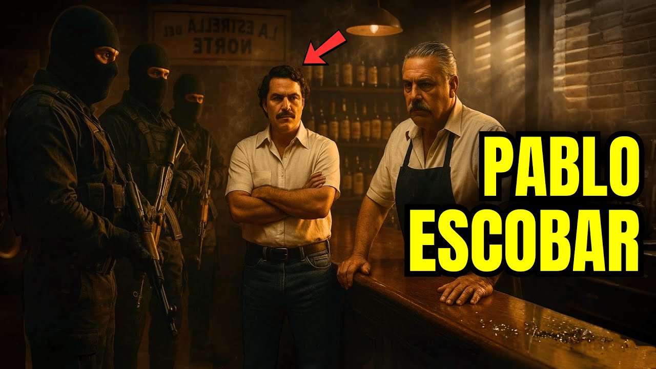 CARTEL DE CALI Invade Una Cantina — Jamás Imaginaron Quién Era El CANTINERO | Relatos Pablo ESCOBAR