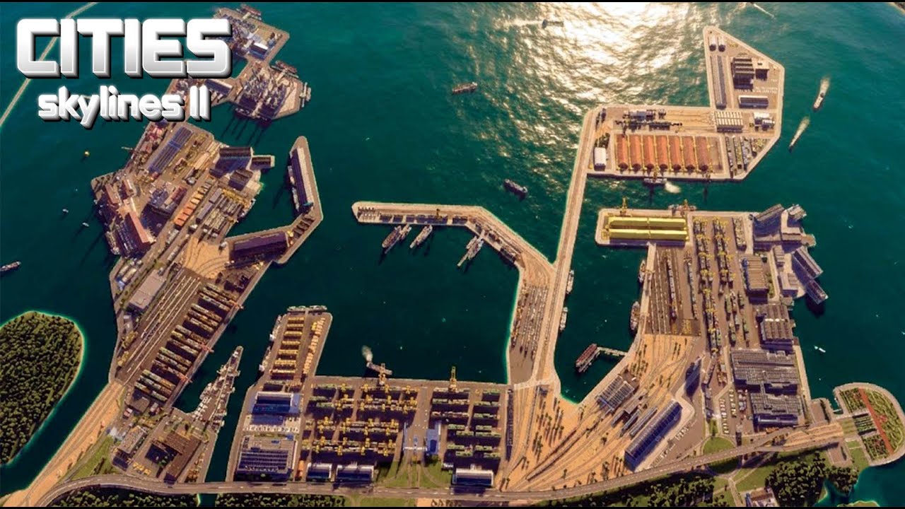 PORTO COMPLETO Ultimo Episodio🚢⚓️CITIES SKYLINES II - Cidade do Zero #74