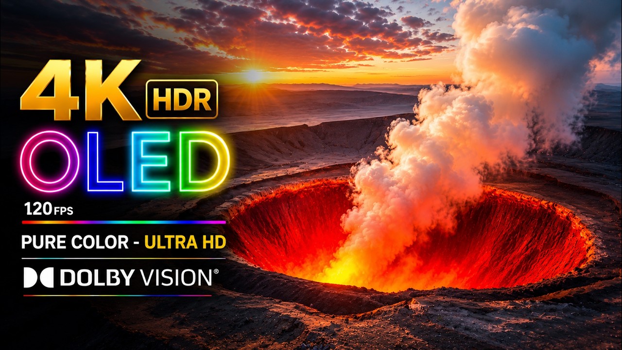 OLED Technology Demo | Pure Color | 4K HDR Ultra HD Display Test