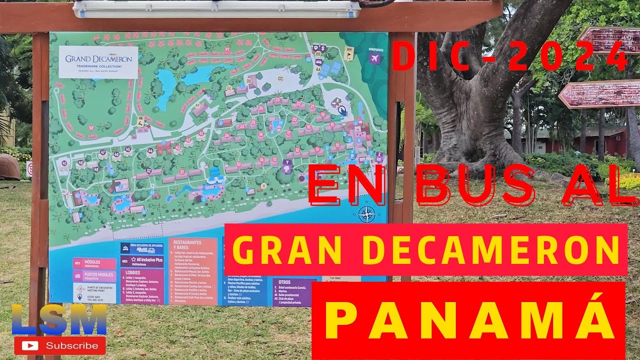 en BUS A DECAMERON. PANAMÁ