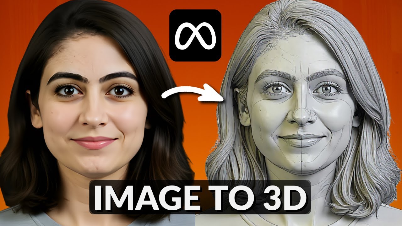 Превратите ЛЮБУЮ фотографию в 3D-модель с помощью модели SAM с открытым исходным кодом от Meta (в...