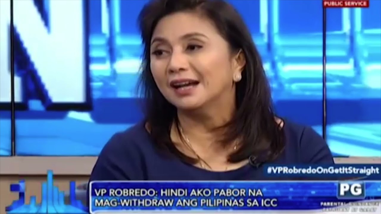 HKB: Leni Robredo- Rome Statute