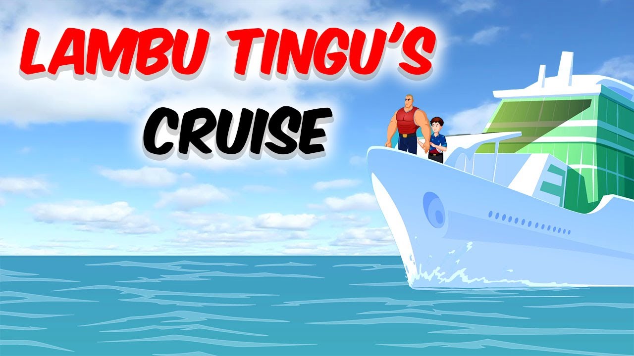 Lambu Tingu Go Sailing | Cruise Ship | Bunny Toonz Moral Animated Cartoon Stories