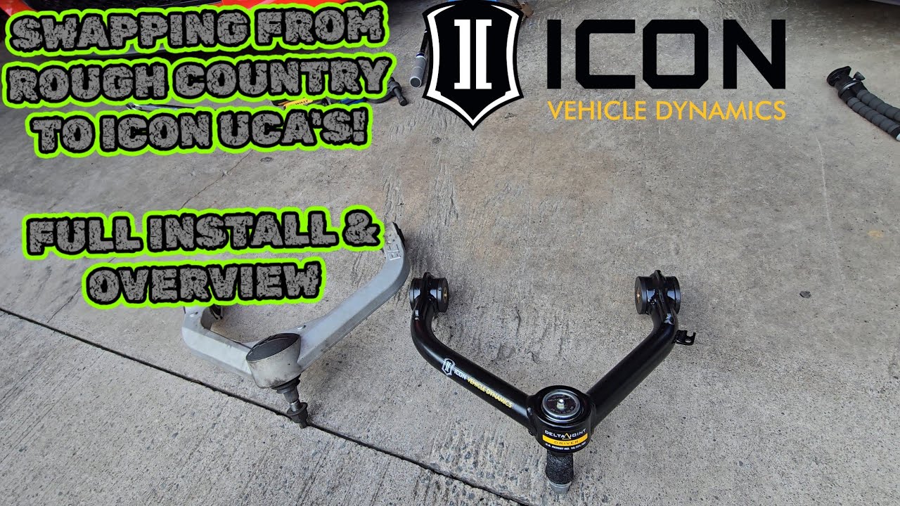 ICON upper control arm full install/overview | Ram 1500