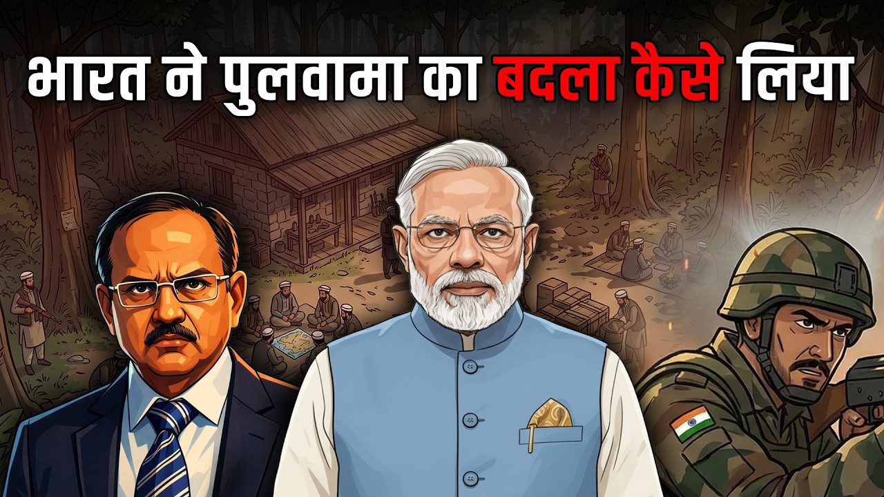 पुलवामा हमले के बाद कैसे भारत ने रचा सीक्रेट ऑपरेशन छाया? | पूरी कहानी | 2D Animation