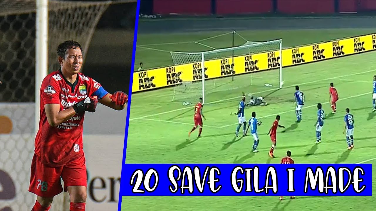 Kisah I Made Wirawan Kiper Terbaik Persib Dengan 20 Reflek Save Terbaik