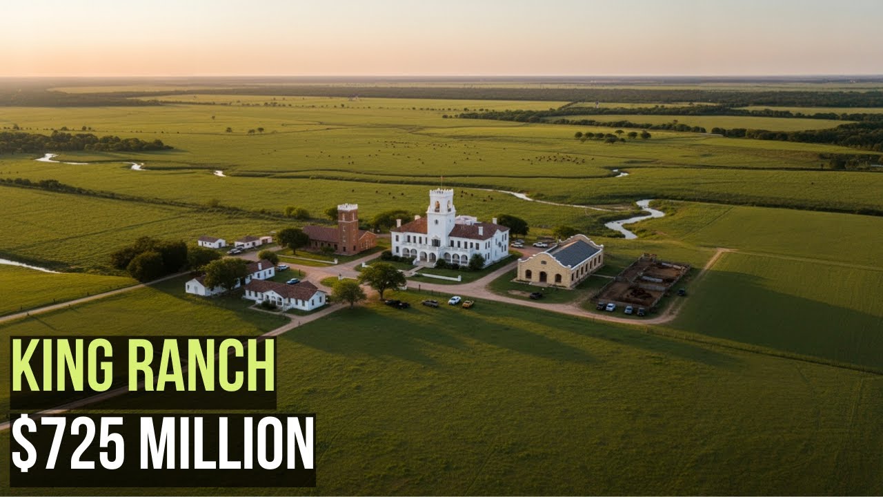 Внутри американского ранчо King Ranch стоимостью 725 миллионов долларов. Техасская империя больше...