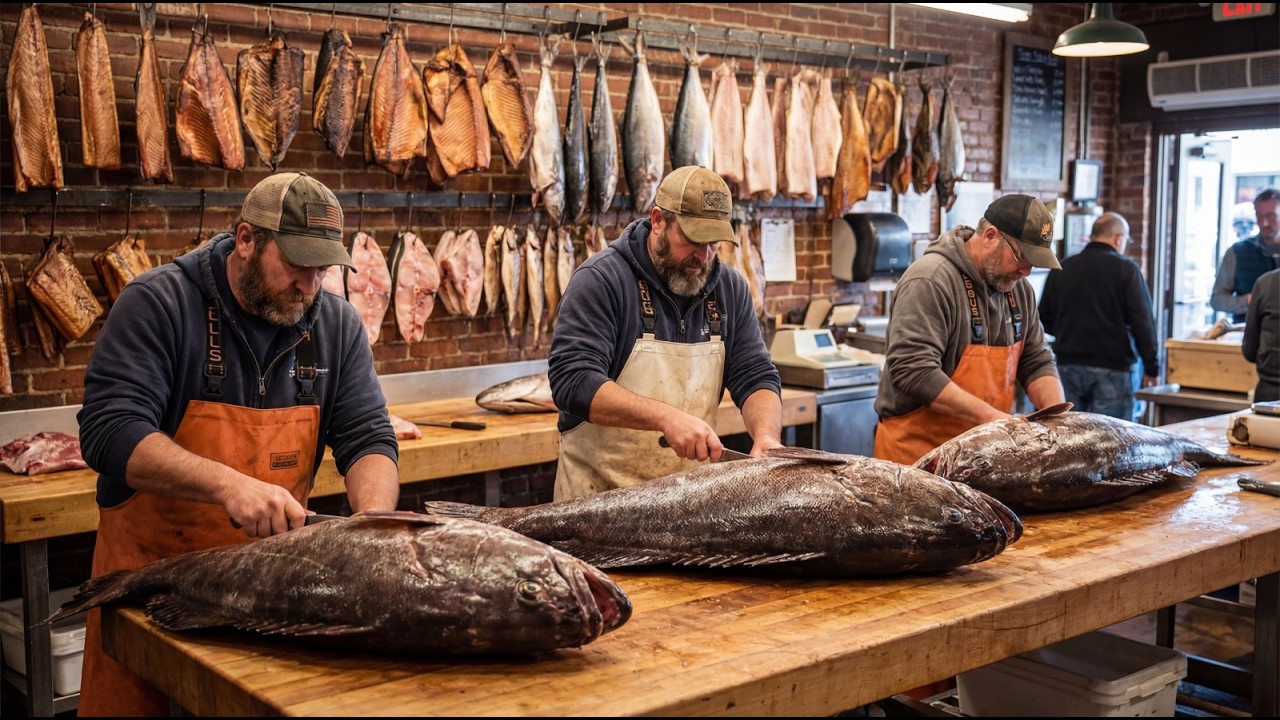 Inside a Modern Salmon Processing Plant | From Factory to Salmon Pilaf with Butter