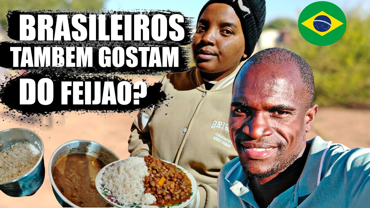 SERÁ QUE OS BRASILEIROS TAMBÉM GOSTAM DO FEIJAO? 🇲🇿&🇧🇷 RECEITA E ROTINA MILAGRE & DULCE