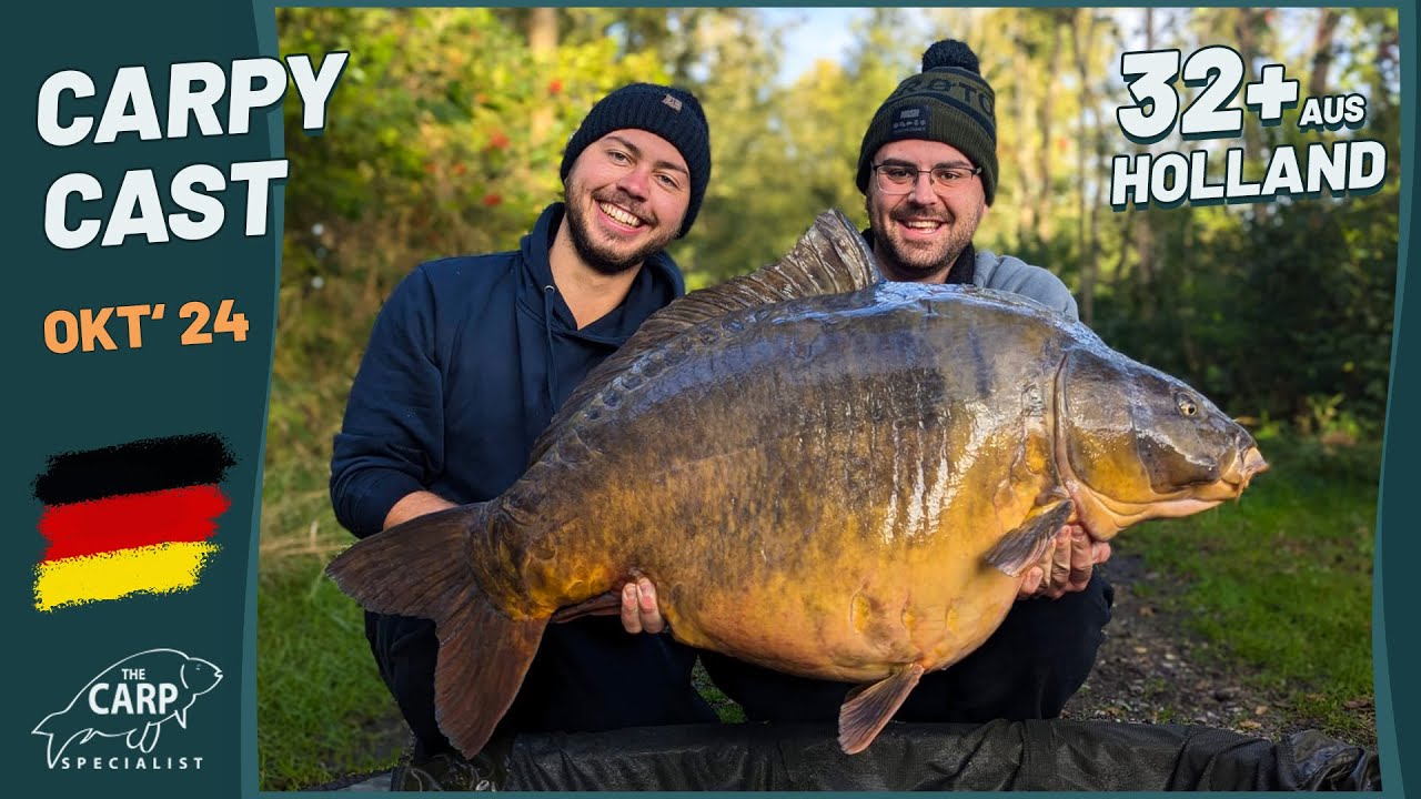32+ aus Holland, 3x 30+ am Merenye und neuer Action-See | Karpfenangeln | Carpy Cast Oktober 24 🎣