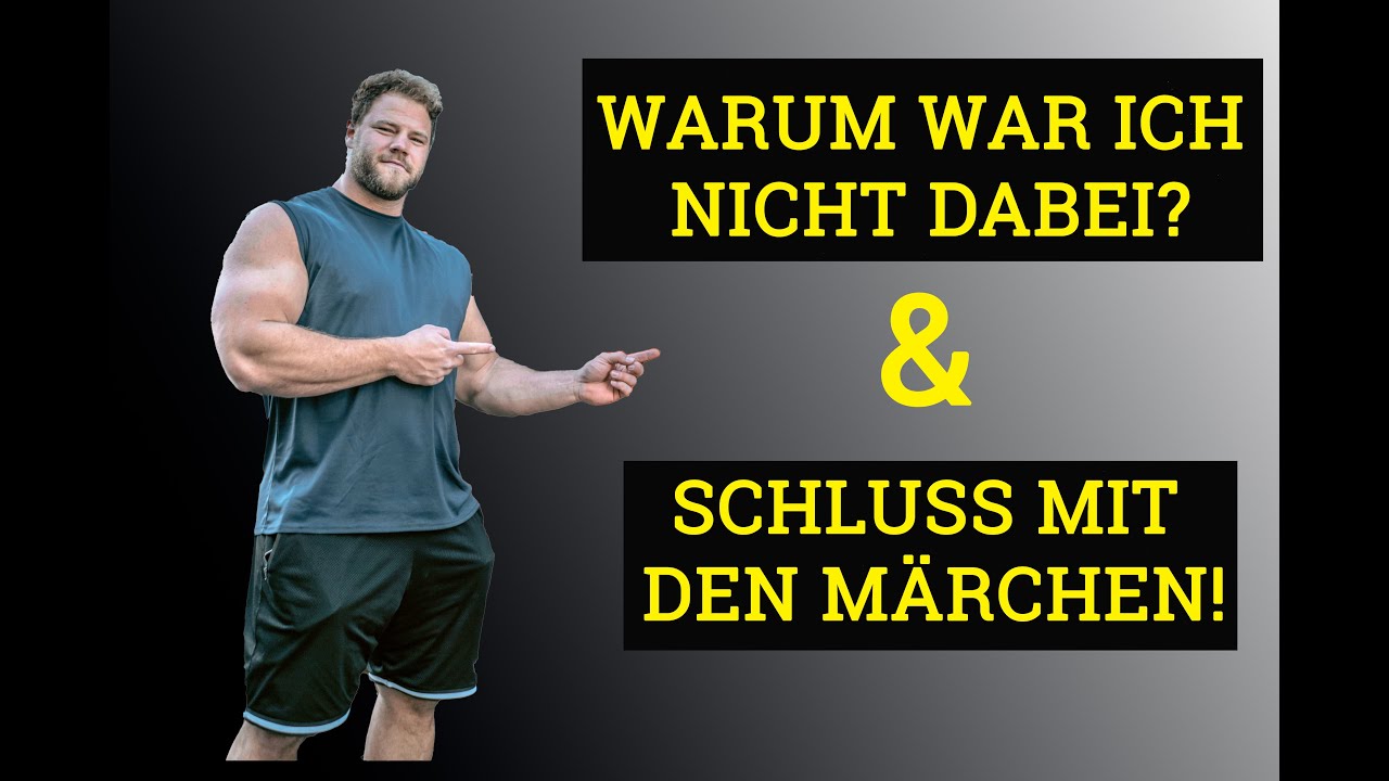 AUFKLÄRUNG: WARUM bin ich nicht gestartet? WAS steht dieses Jahr an?