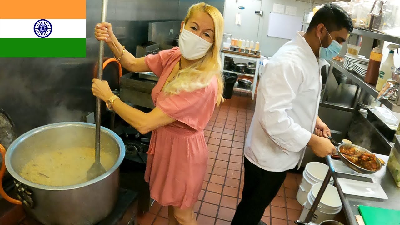 MOM Reacts To INDIAN FOOD! | 5 Courses | Indo Chinese, Curries, Tandoor, Kulfi, ALCOHOL