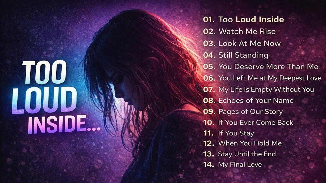 Too Loud Inside | Emotional Rock Playlist 2026 (Sad Rock Songs, Female Vocal)