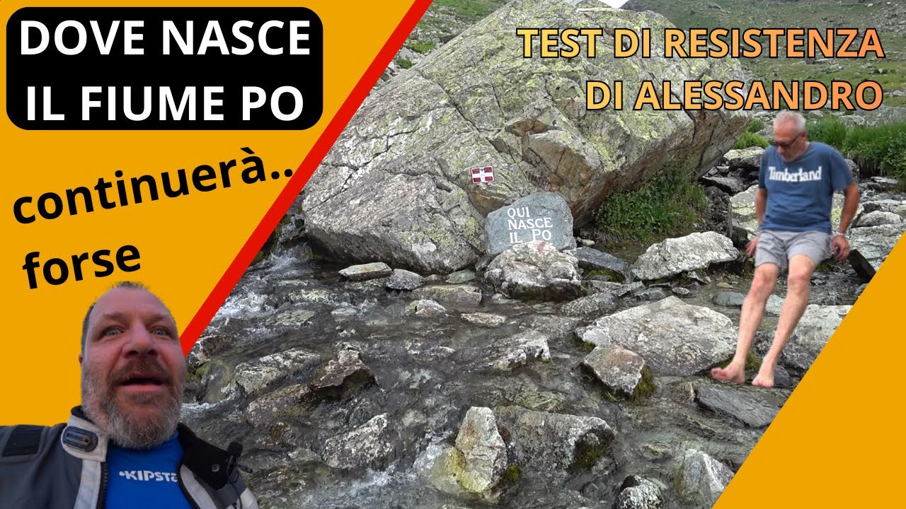 DOVE NASCE IL FIUME PO, IL FIUME PIÙ LUNGO D'ITALIA 