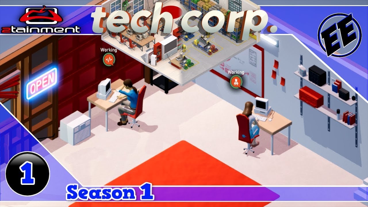 Tech Corp / Handling External Contracts ~ S1 Ep1 / @TechCorpGame #TechCorpGame #jibba73