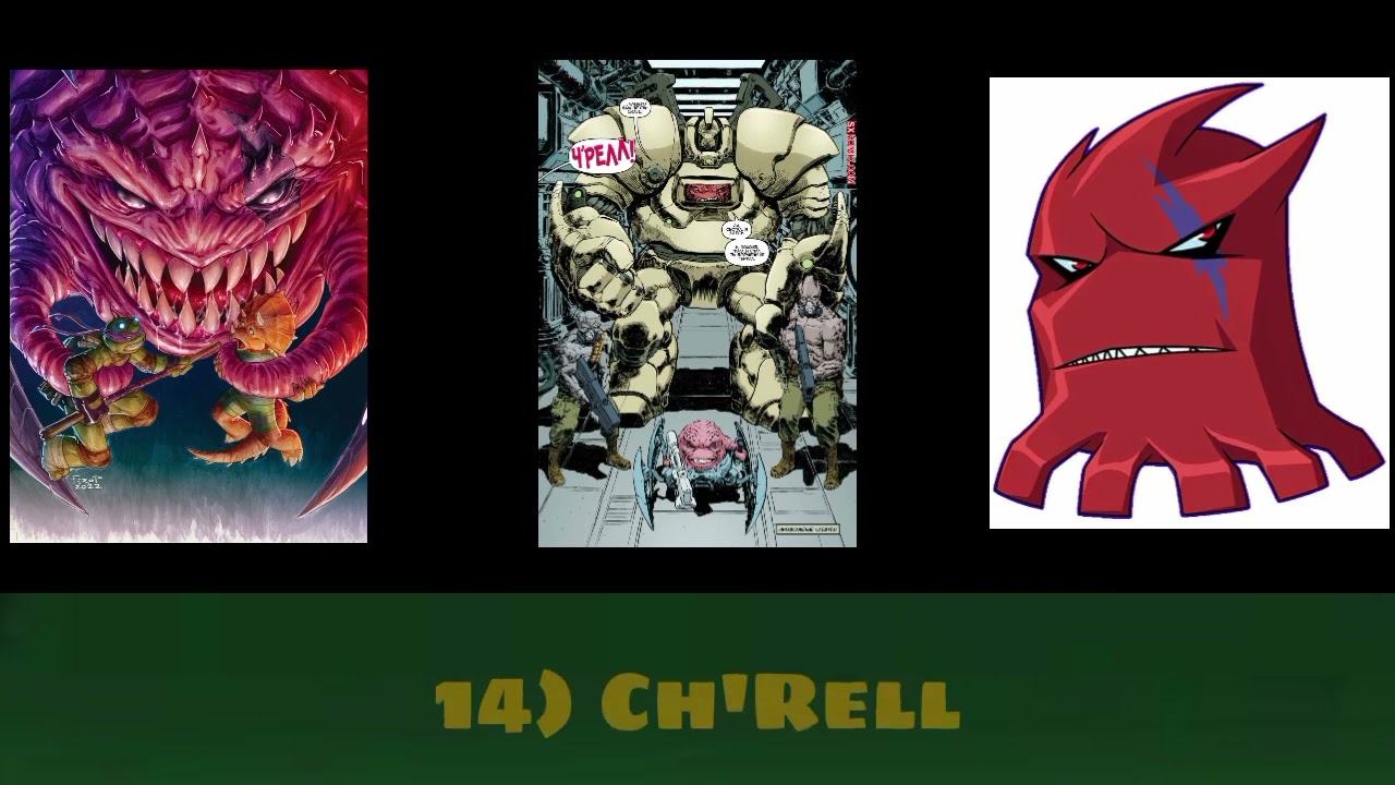 Top 20 Teenage Mutant Ninja Turtles villains
