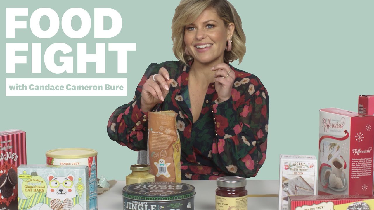 Candace Cameron Bure on the Best Trader Joe's Holiday Treats | Food Fight | Women's Health