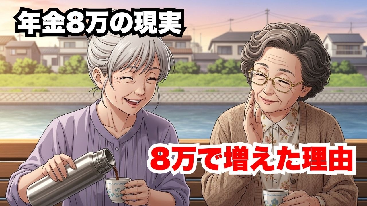 年金8万円生活のリアル。貯金が増えた5つの習慣
