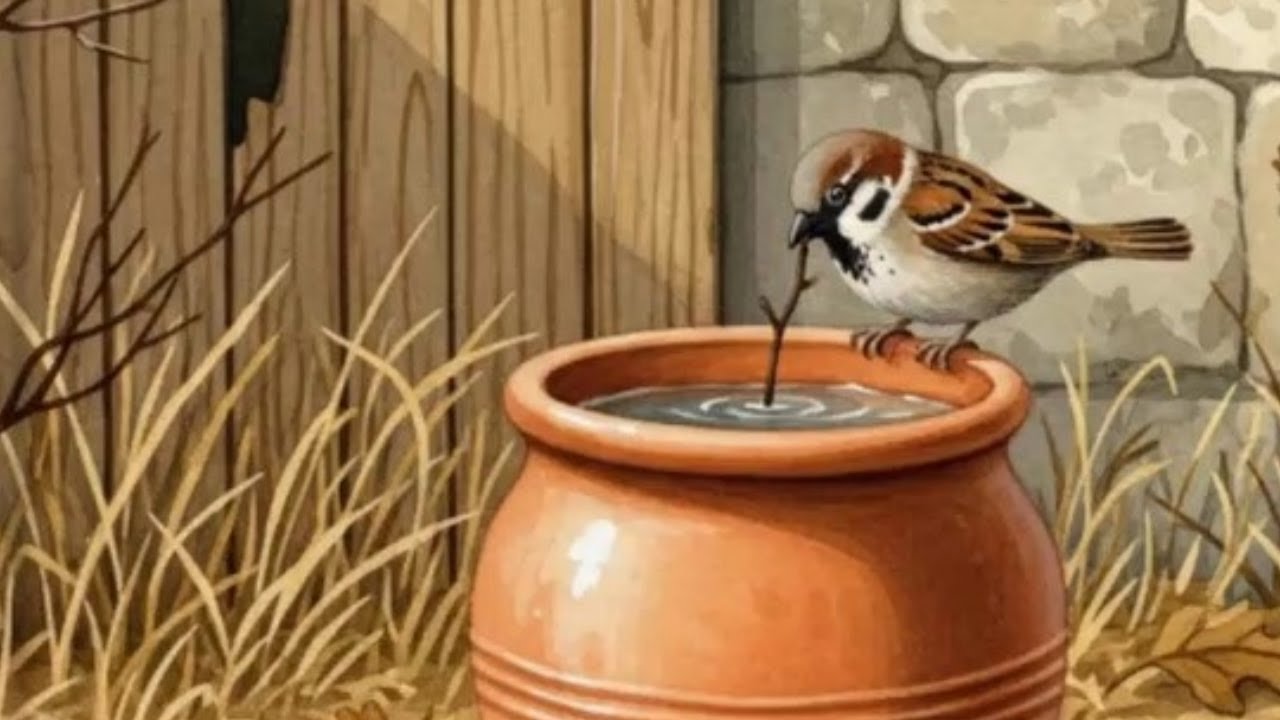 Thirsty Sparrow