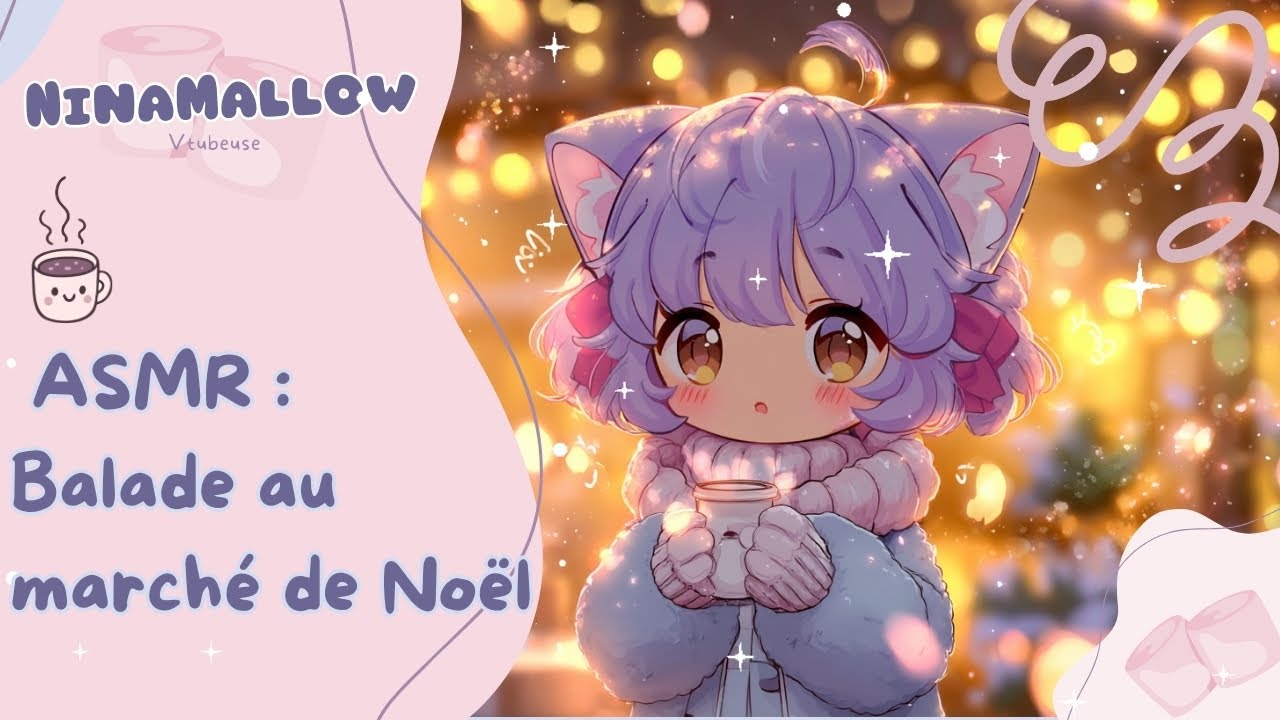 ✨ ASMR | Balade au Marché de Noël ❄️