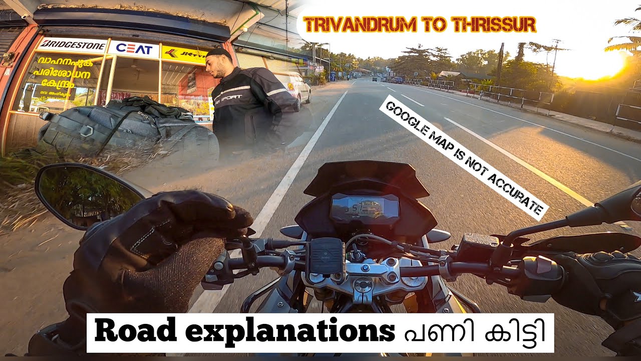 TRIVANDRUM TO THRISSUR | ROAD EXPERIENCE | MALAYALAM VLOG | BINISHAD