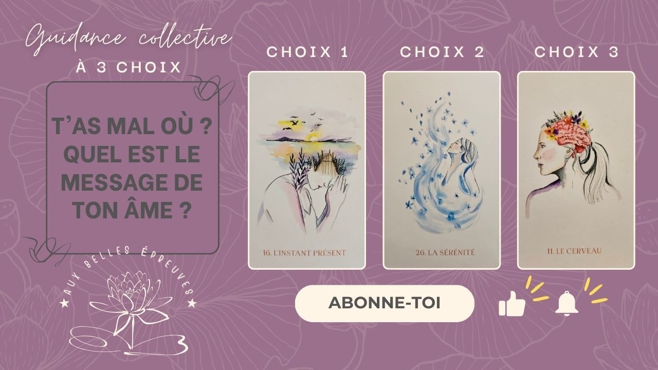 🩹💔 T’as mal où ? 🕊️ Quel est le message de ton âme ?