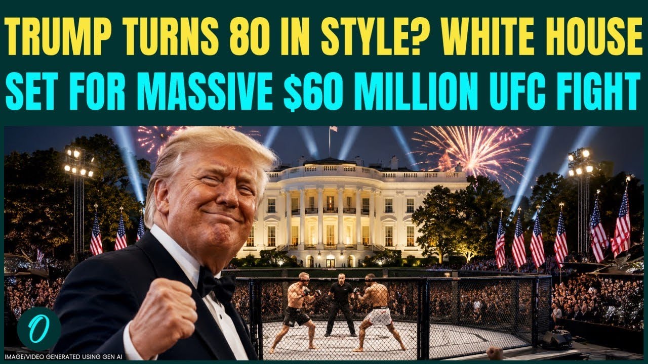 Вечеринка в честь 80-летия Трампа и UFC | Битва в клетке за $60 МЛН на лужайке Белого дома