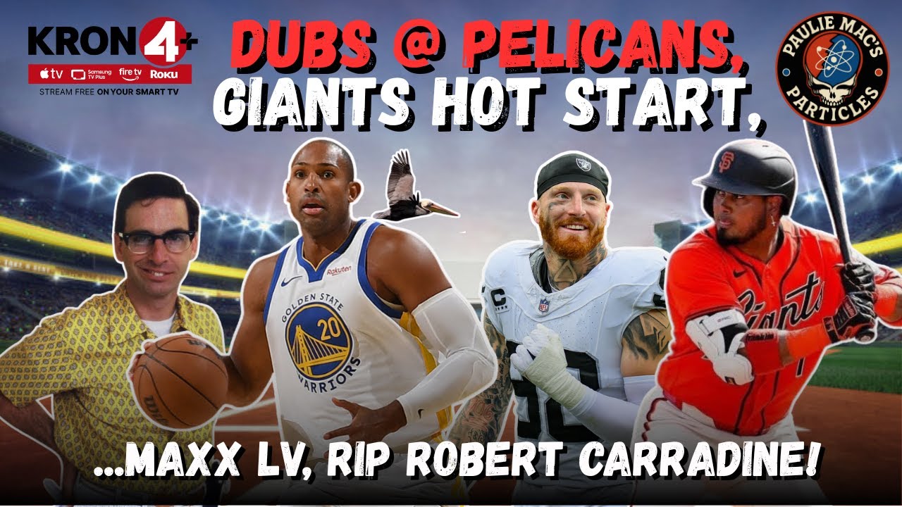 Episode 268 | Dubs @ Pelicans, Poole revenge game? Giants Hot Start, Maxx LV & RIP Robert Carradine
