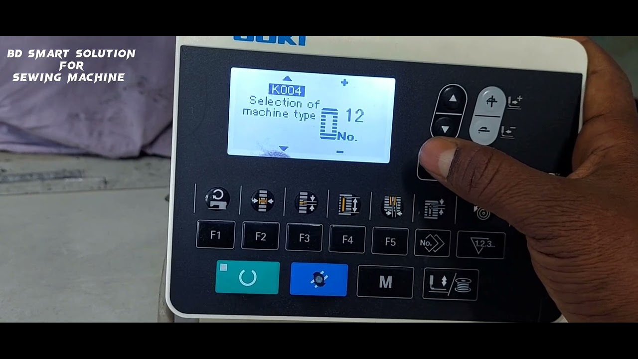 Bartack with button hole machine ie Juki  LBH 1790 AN বাটন হোল মেশিন দিয়ে বারটেক করা