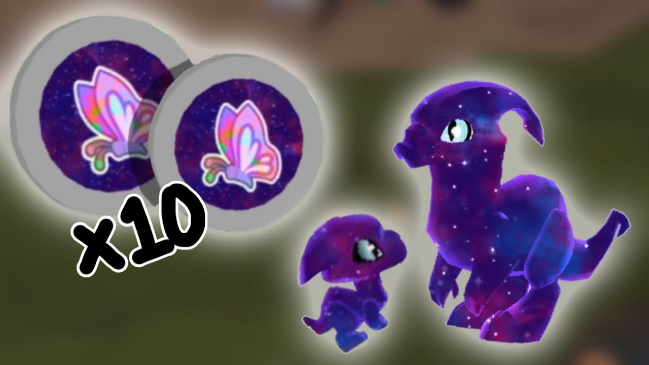 I got a PARASAUR from a Galaxy Pet Token!? || Animal Jam Superbox