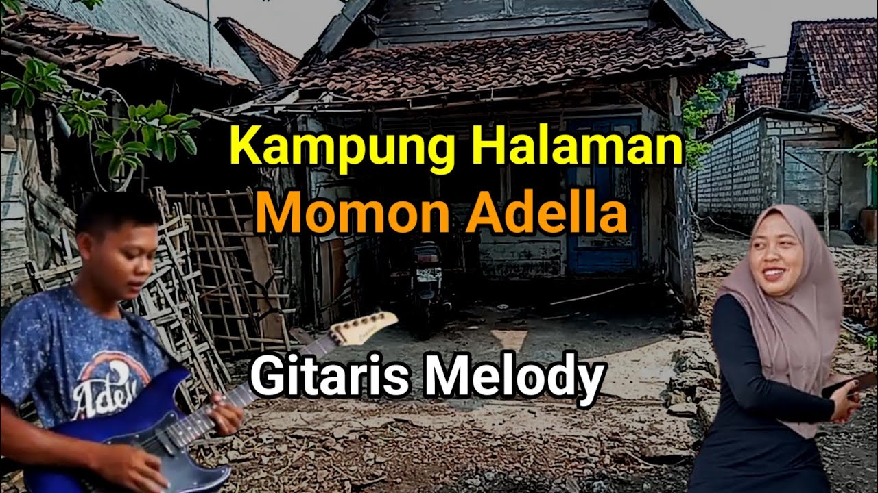 Beginilah Suasana Kehidupan Momon Adella Gitaris Melodi Desa Talang Kembar Montong Tuban Di Kampung