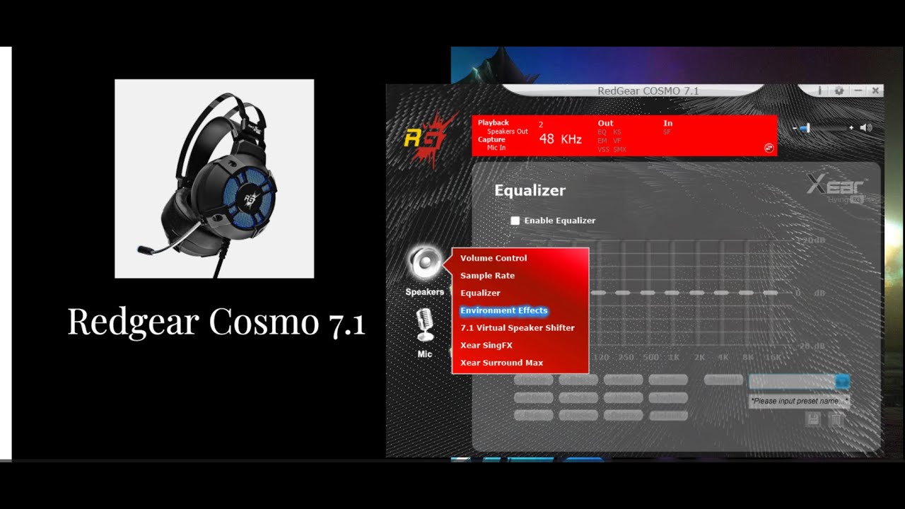 ✅ Redgear Cosmos 7.1 Software Download (2025) | Working Driver Fix for Windows 11/10/7