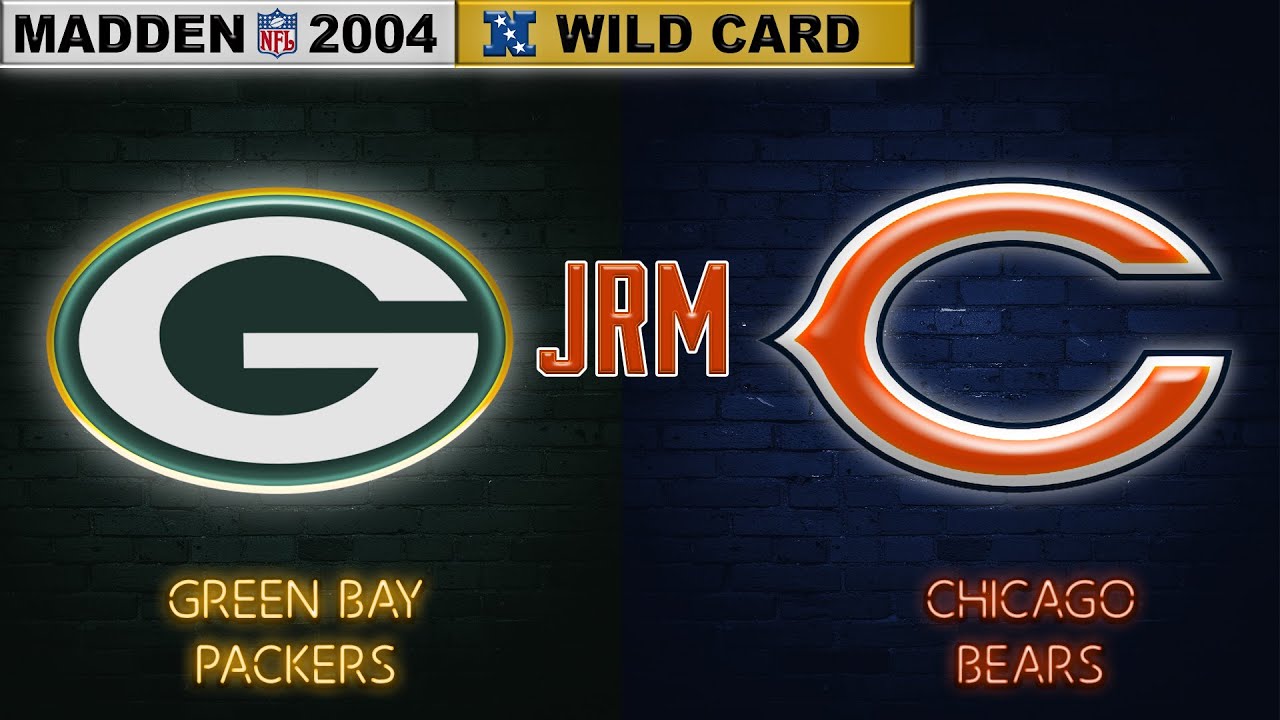 Madden NFL 2004 Mod - 1996 Green Bay Packers vs. 1985 Chicago Bears | 2025-26 NFC Wild Card