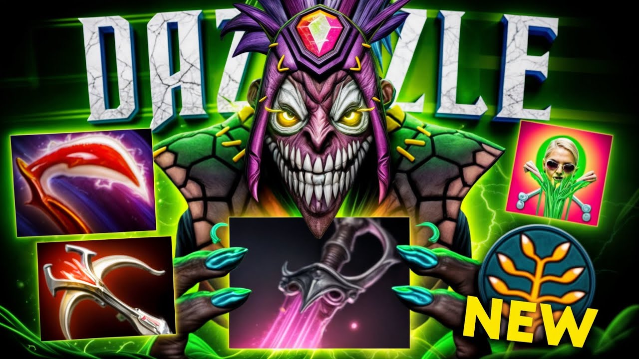 Hard Carry Build Dazzle Rampage🔥🔥🔥33 Kills One Shot | Dota 2 Gameplay