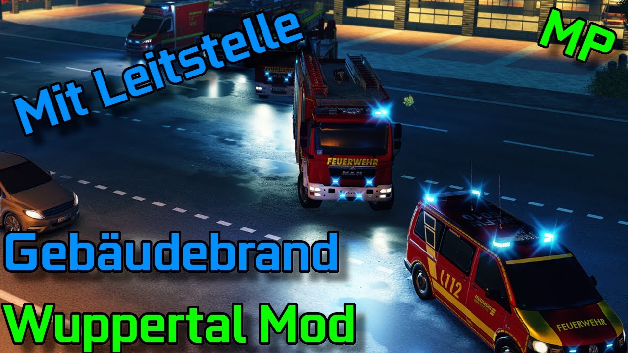 Die Leitstelle der Wuppertal Modifikation V1.0🚒//Emergency 5 WPT//60fps