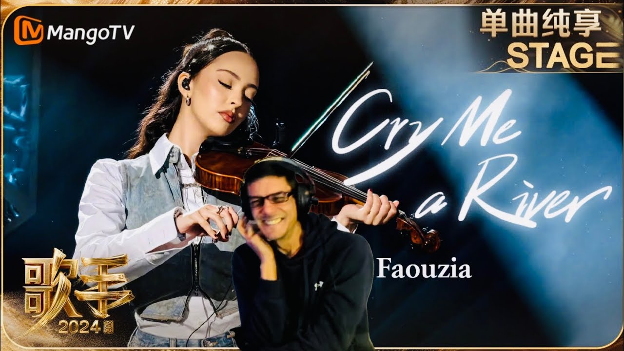 FIRST TIME HEARING - CRY ME A RIVER - FAOUZIA - SINGER 2024 - LIVE | UK SONG WRITER KEV REACTS