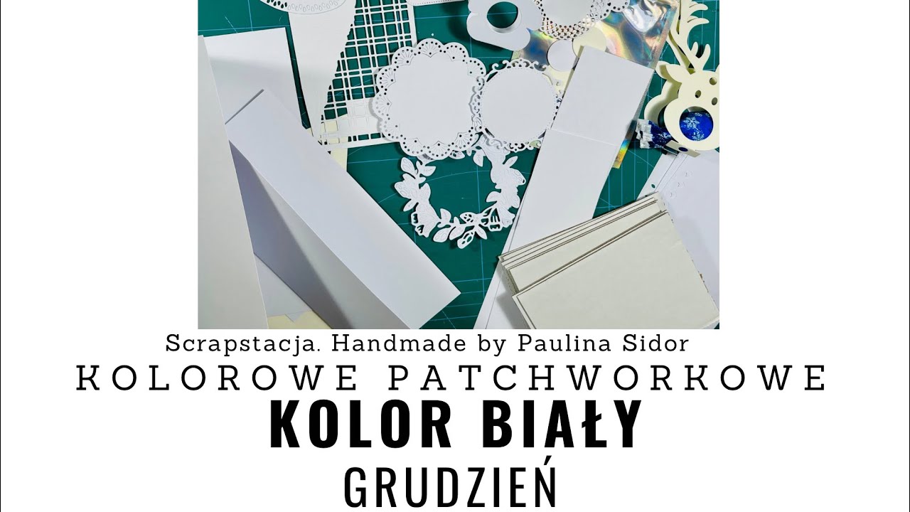 Biały grudzień w ramach cyklu Kolorowe Patchworkowe 
