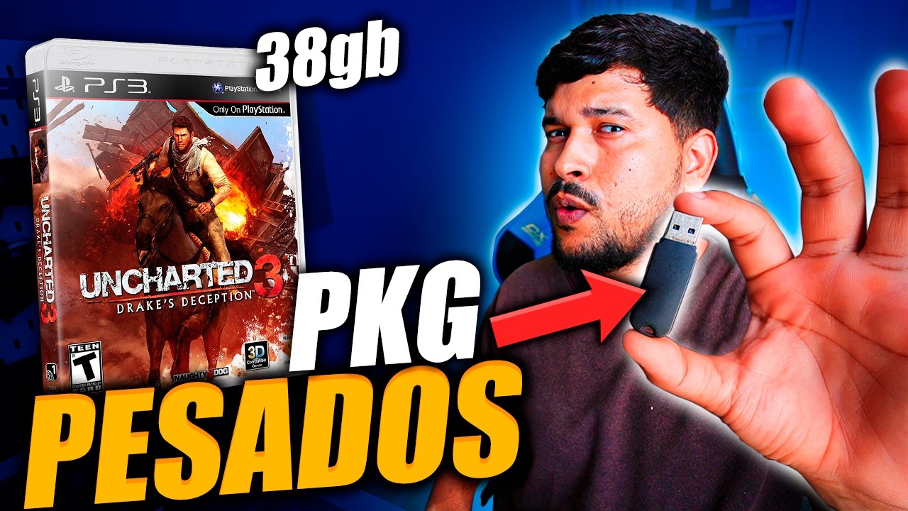 🚨ASÍ Instalo archivos PKG grandes en PS3 con USB NTFS✅