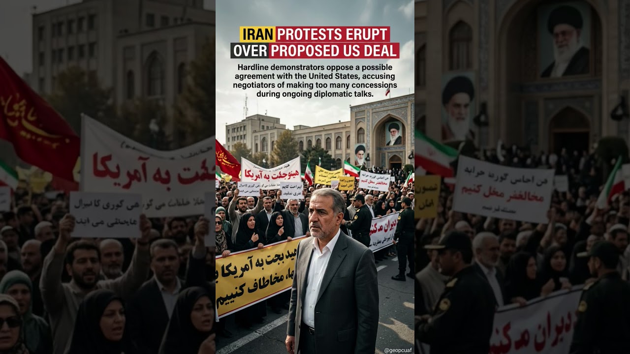 Iran-US Peace Deal Sparks Protests: Why Hardliners Are Opposing the Proposed Agreement