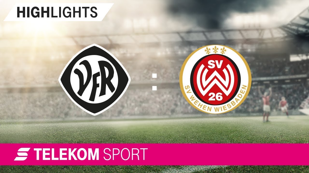 VfR Aalen - SV Wehen Wiesbaden | Spieltag 1, 18/19 | Telekom Sport
