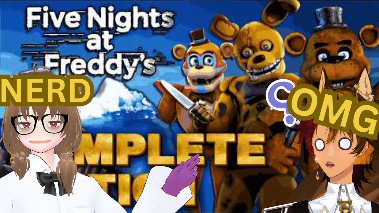 Vtubers React to The ULTIMATE FNAF Iceberg: Complete Edition
