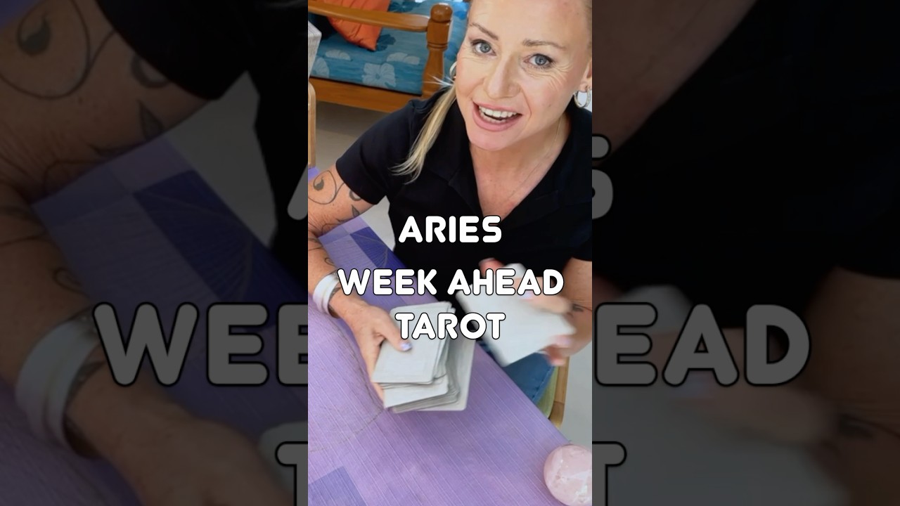 🔮ARIES Week Ahead Tarot #ARIES #tarot #psychicreading #weekaheadreading