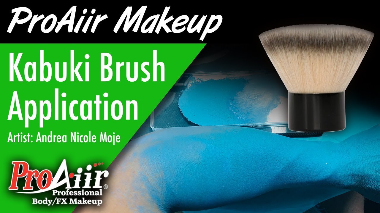 ProAiir Makeup Kabuki Brush Application