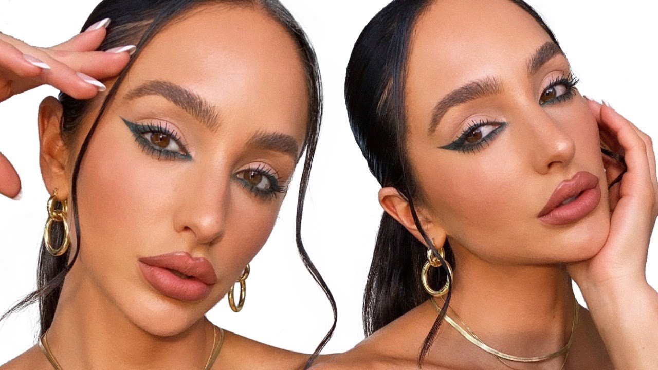 EASY WING LINER TUTORIAL & GLOWING SKIN | ASH K HOLM