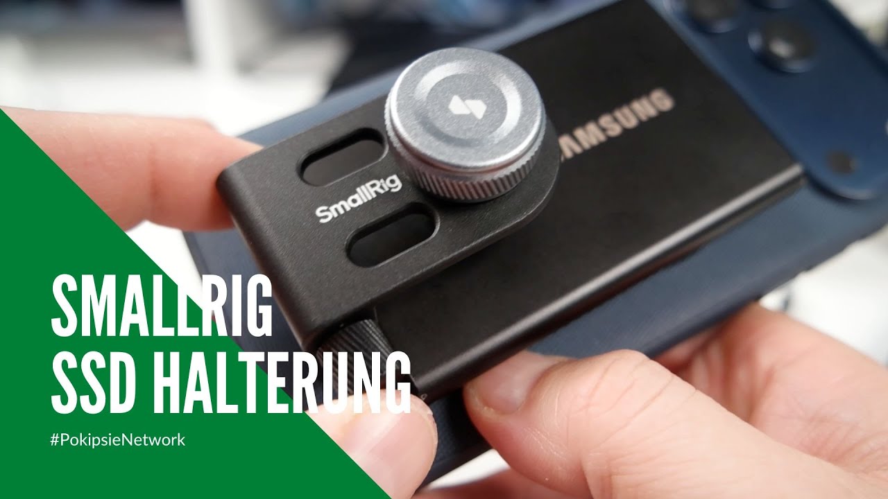 iPhone Speicher voll beim Filmen? Die Lösung: SmallRig 2-in-1 SSD Clamp
