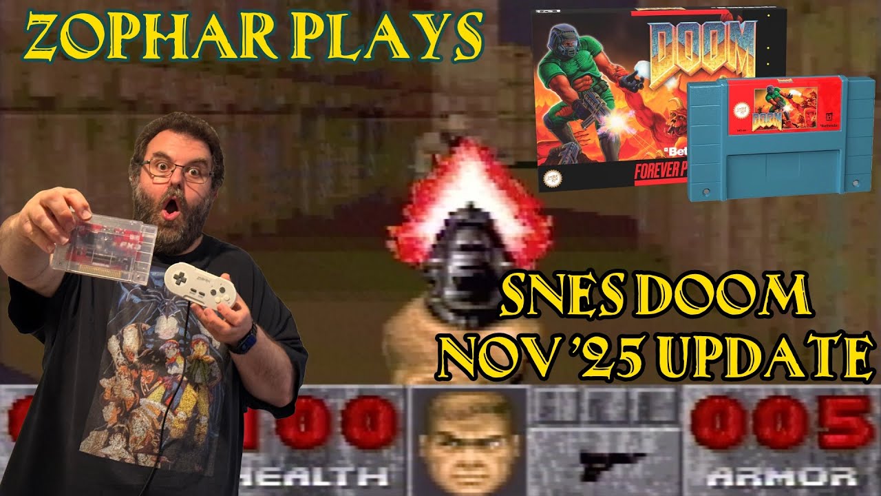 Doom Prototype [2025, SNES] Episode I: Knee-Deep in the Dead (11.12.25)