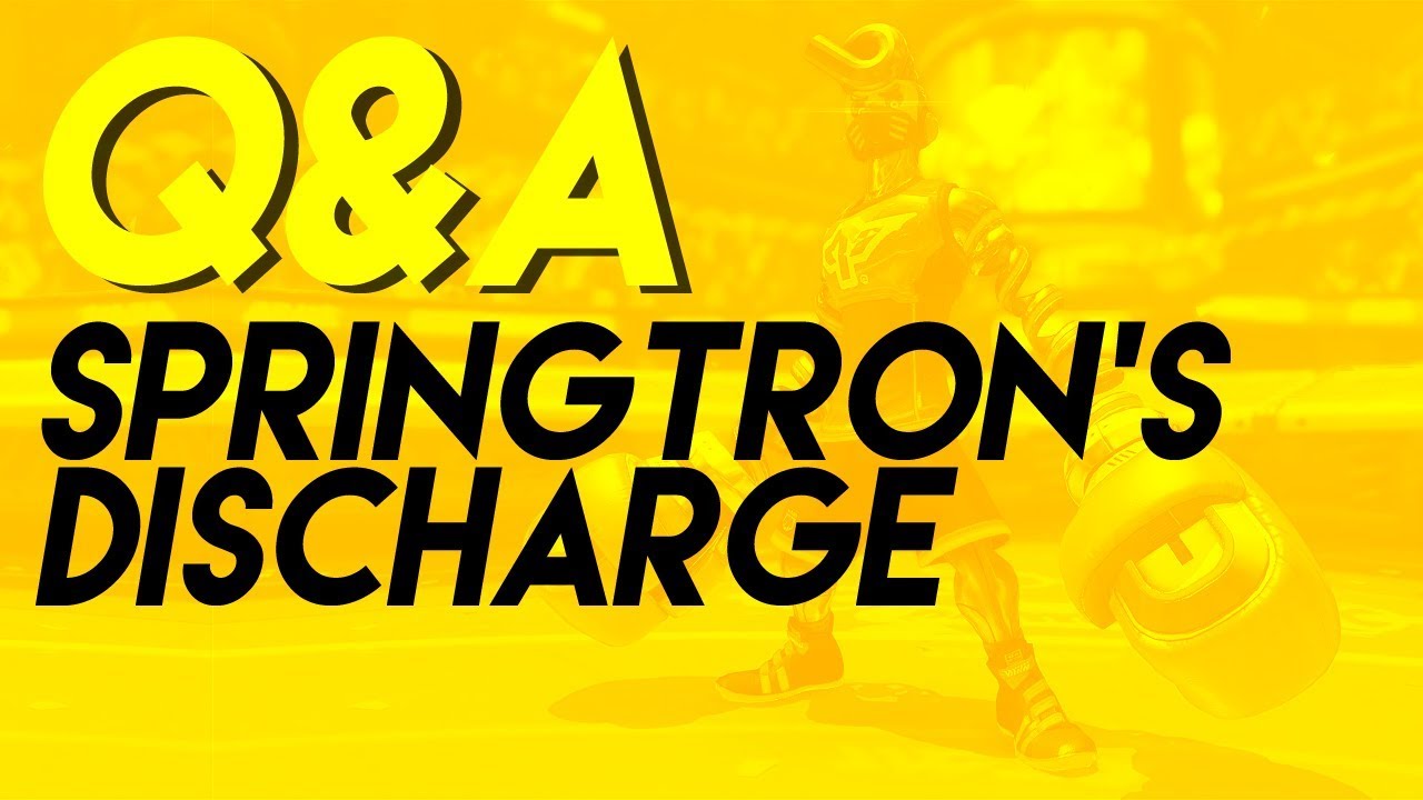 [ARMS University] Q&A - Springtron's Discharge