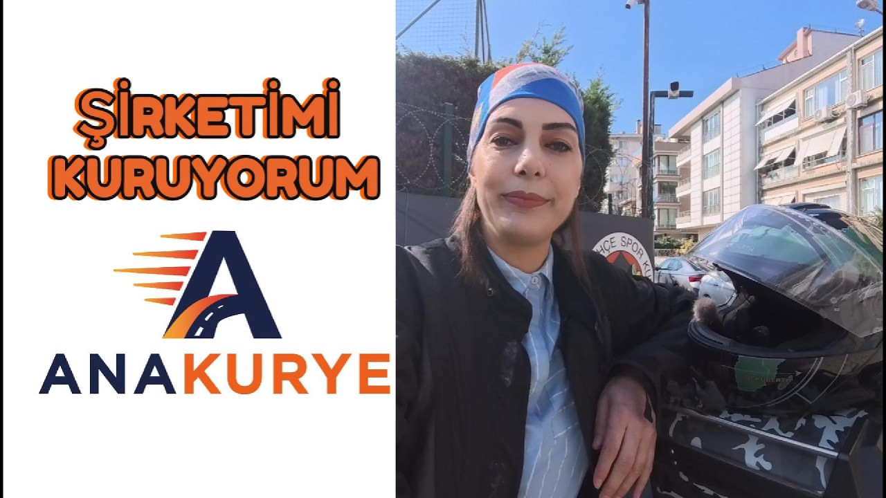 Moto Kurye Şirketi KuruyorumI Ana Kurye'nin ilk g&uuml;n&uuml;